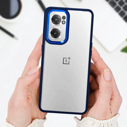 OnePlus Series Premium Frame Plating Translucent Case