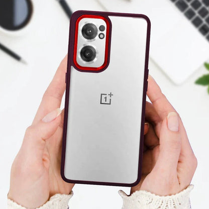 OnePlus Series Premium Frame Plating Translucent Case