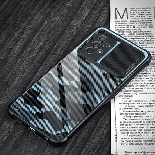 Galaxy A52/A72 Camouflage Camera Protective Case