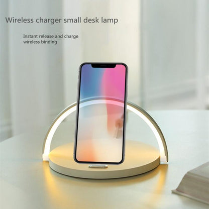 2 in 1 Universal Wireless Charging Pad + Lamp