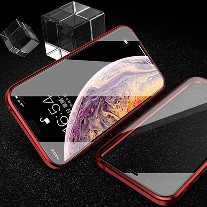 iPhone XR (Front+Back) Protection Magnetic Fit Case