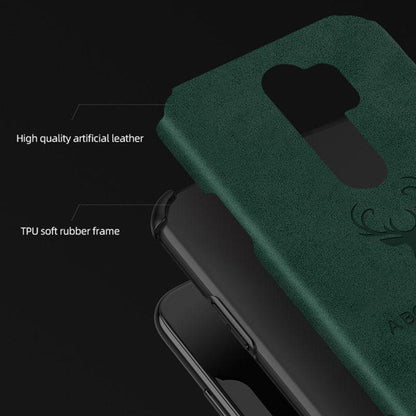 Galaxy S9 Plus Shockproof Deer Leather Texture Case