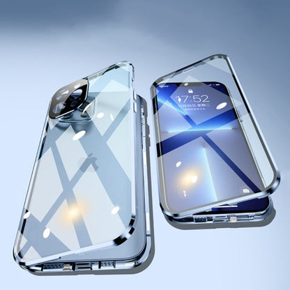 iPhone 11 Series Auto Fit Magnetic Glass Camera Protective Case