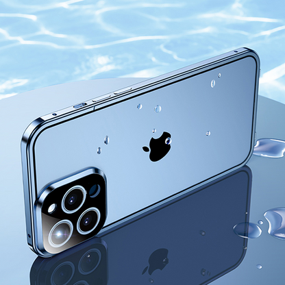 iPhone 11 Series Auto Fit Magnetic Glass Camera Protective Case