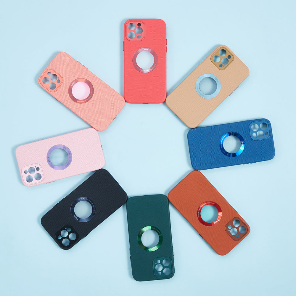 iPhone 12 Soft Silicone Logo Cut Case