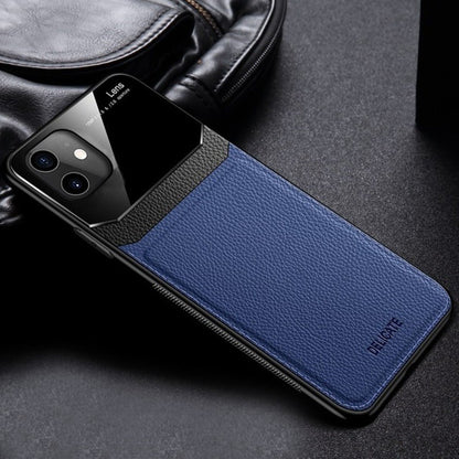 iPhone 12 Sleek Slim Leather Glass Case