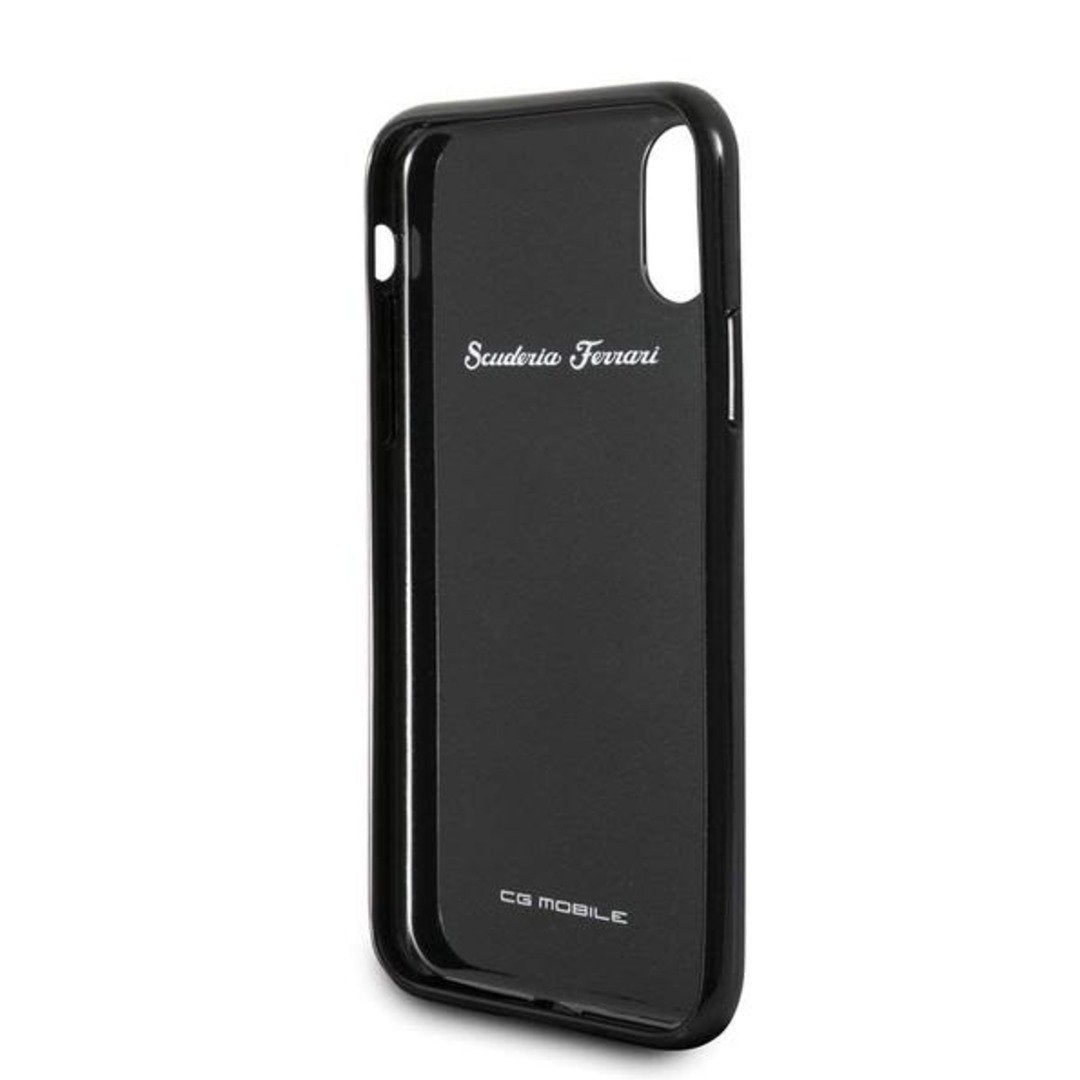 Ferrari ® iPhone XR Carbon Fiber Protective Case